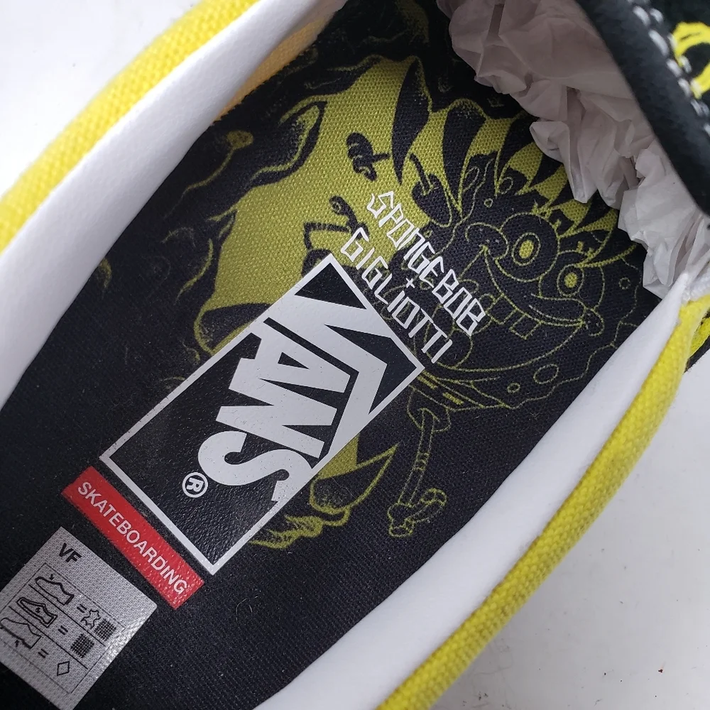 Vans x SpongeBob SquarePants Skate Slip-On Gigliotti skate shoe Size 7.5